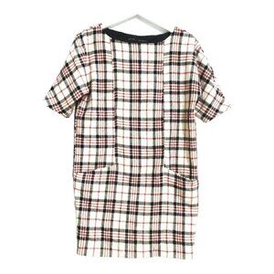 Zara Tartan Plaid Mini Dress, Size‎ S